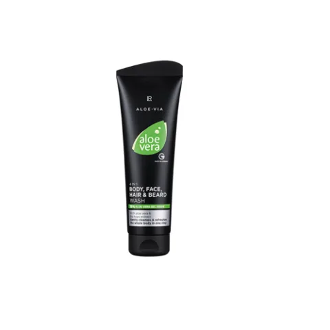 Aloe Vera 4v1 Šampón na telo, tvár, vlasy a fúzy