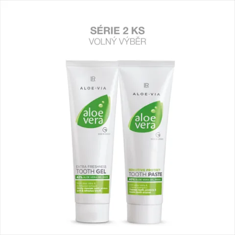 Aloe Vera Séria 2 ks Pre Zdravý Úsmev