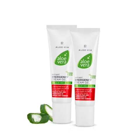 Aloe Vera Krémový gél prvej pomoci Séria 2 ks
