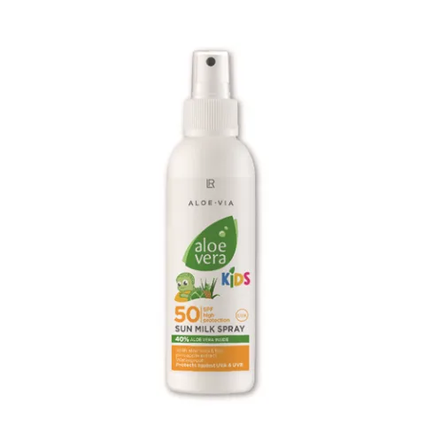 Aloe Vera Kids Sun SPF 50 Opaľovacie mlieko v spreji