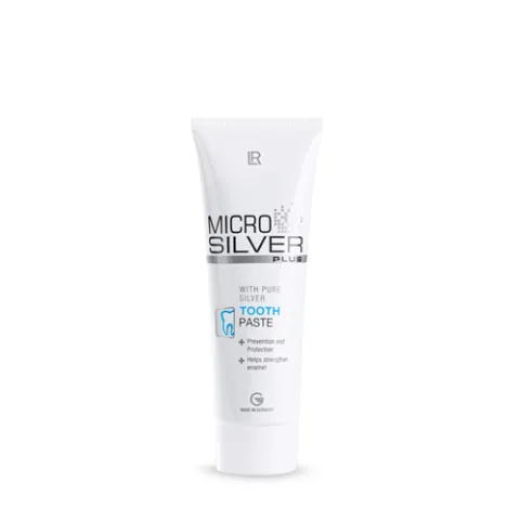 LR MICROSILVER PLUS Ošetrujúca zubná pasta