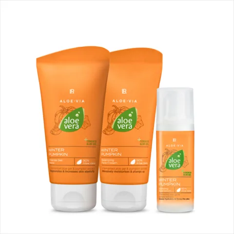 Limitovaná Aloe Vera Winter Pumpkin Ošetrujúca séria