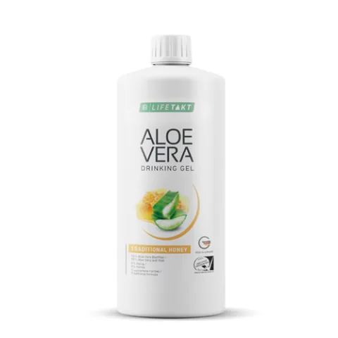 LR LIFETAKT Aloe Vera Drinking Gél Traditional s medom