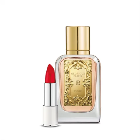 Glorius Elixir For Women + Signature Rúž Pure Red